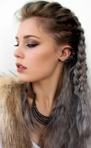 Lagertha hairstyle