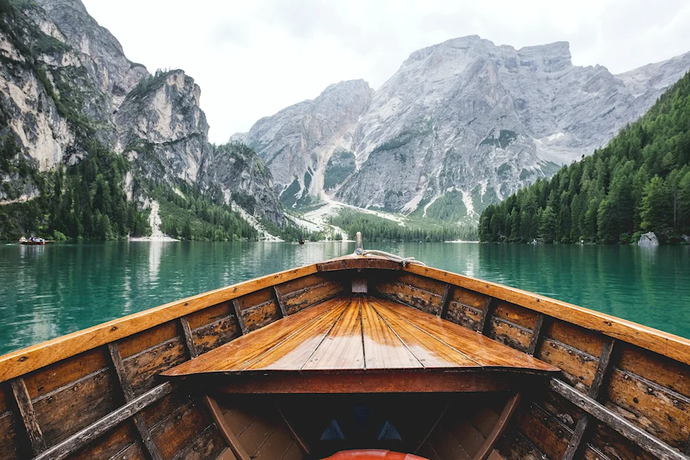 Lago di Brijes Italy