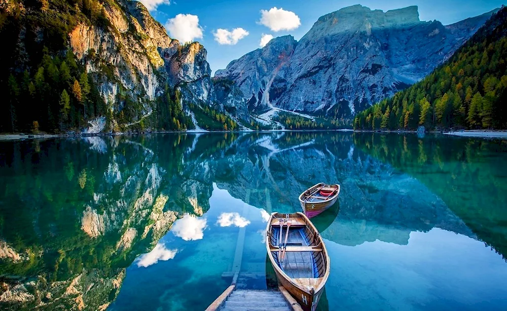 Lago di Briese Italy