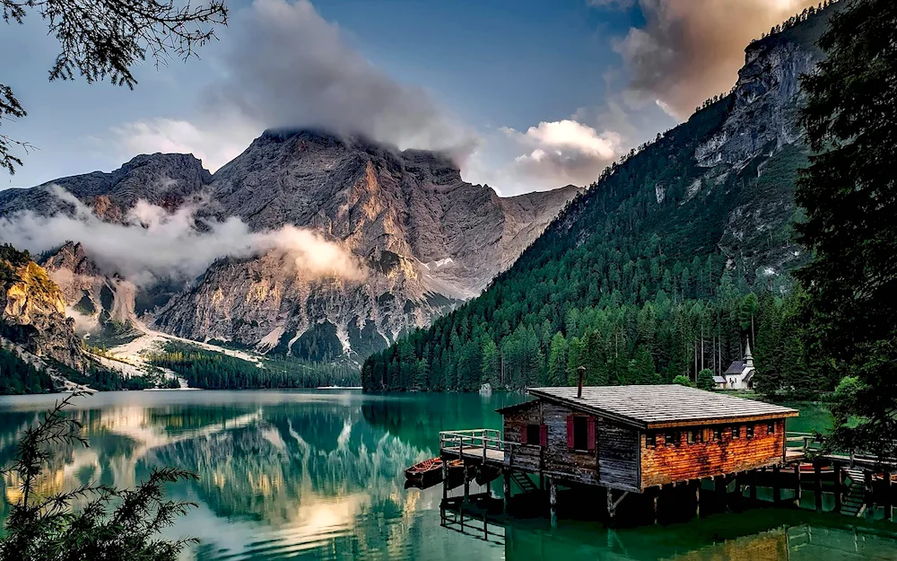 Lago di Briese Italy