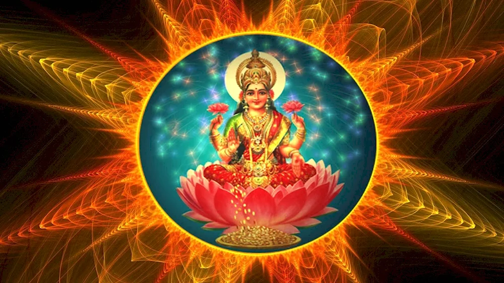 Lakshmi goddess of prosperity Yantra