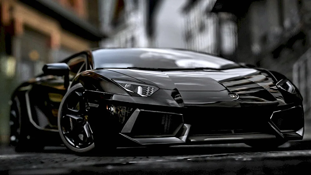 Lamborghini Aventador lp700- 4 Black