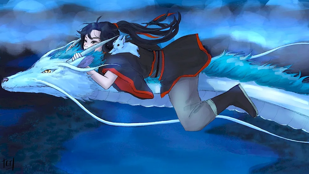 Lan Wangji dragon