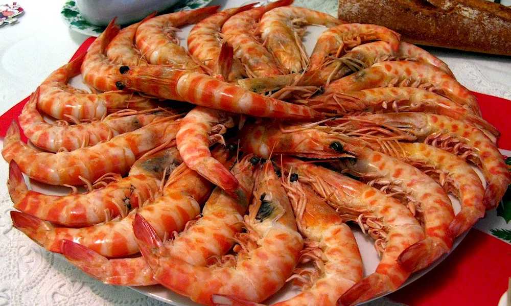 Langostin shrimp