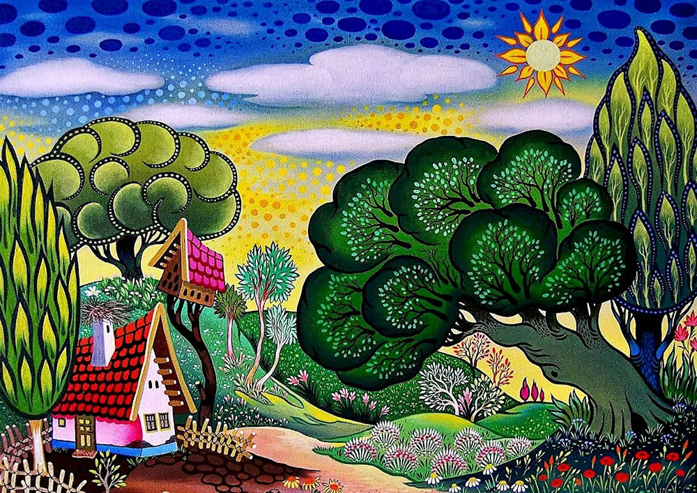 Laszlo Kodai painter paintings