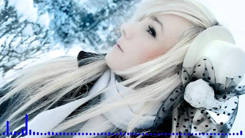 Girl doll winter
