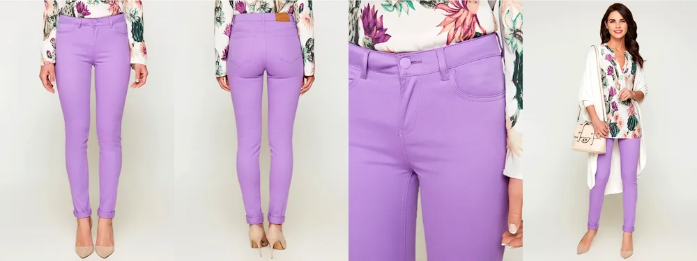 Lavender trousers