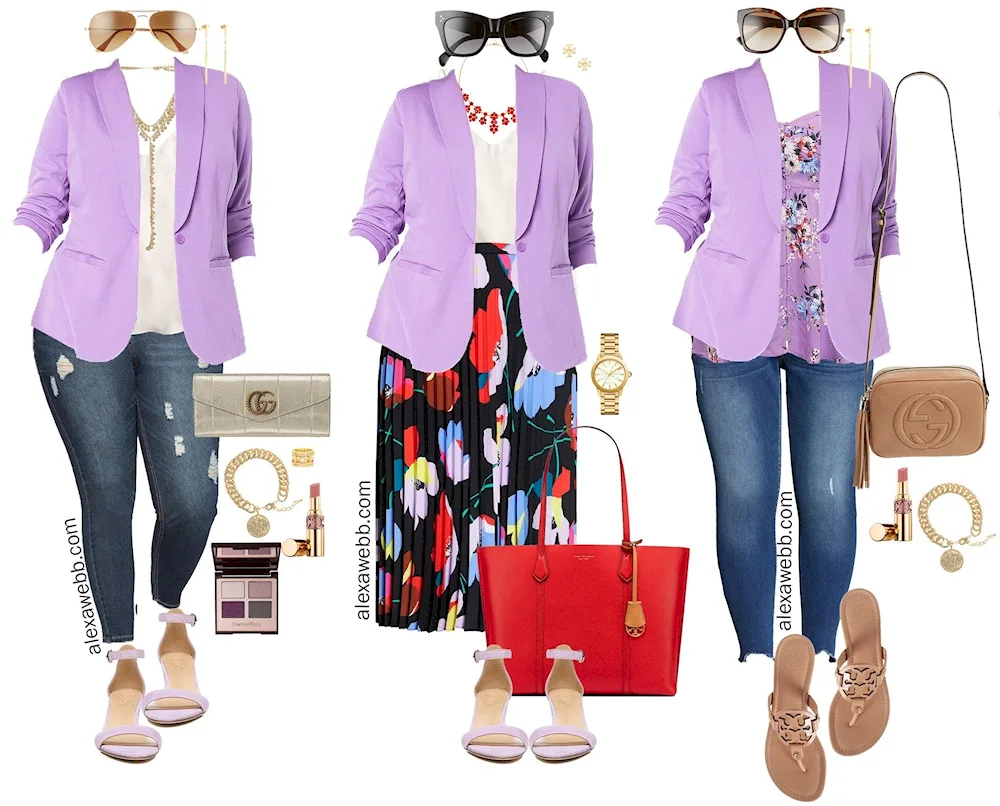 Lavender blazer