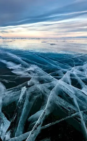 Baikal ice