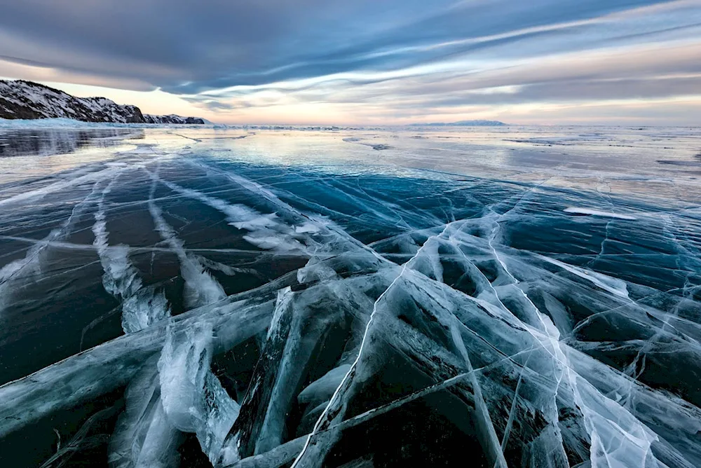 Baikal ice