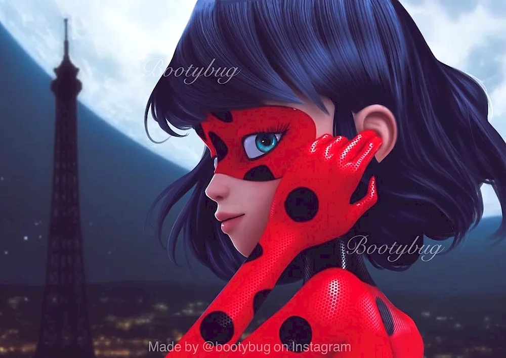 Lady bug and super cat Marinette