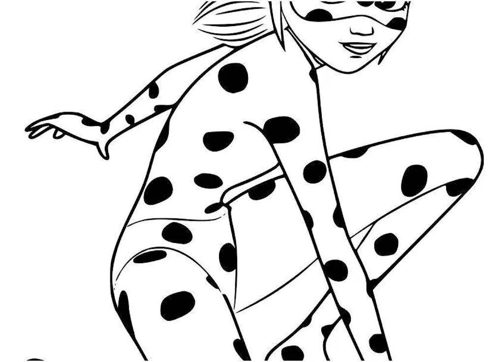 Lady bug colouring book