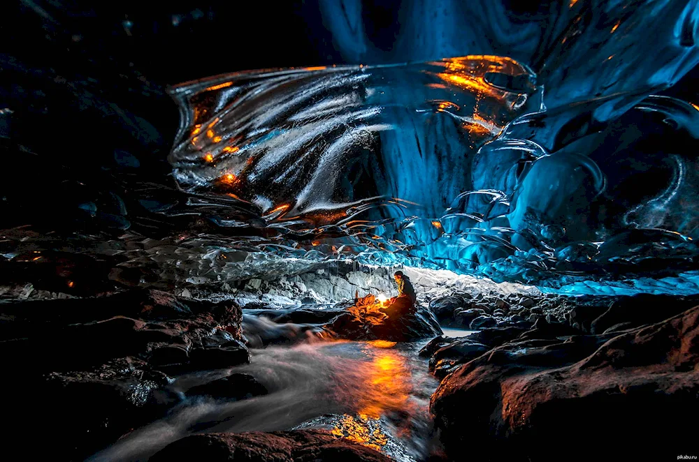 Iceland's ice cave