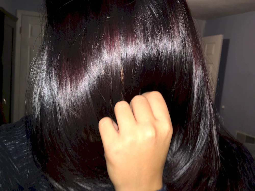 Freezing Frappuccino hair colour