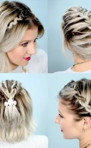 Easy hairstyles for short hair