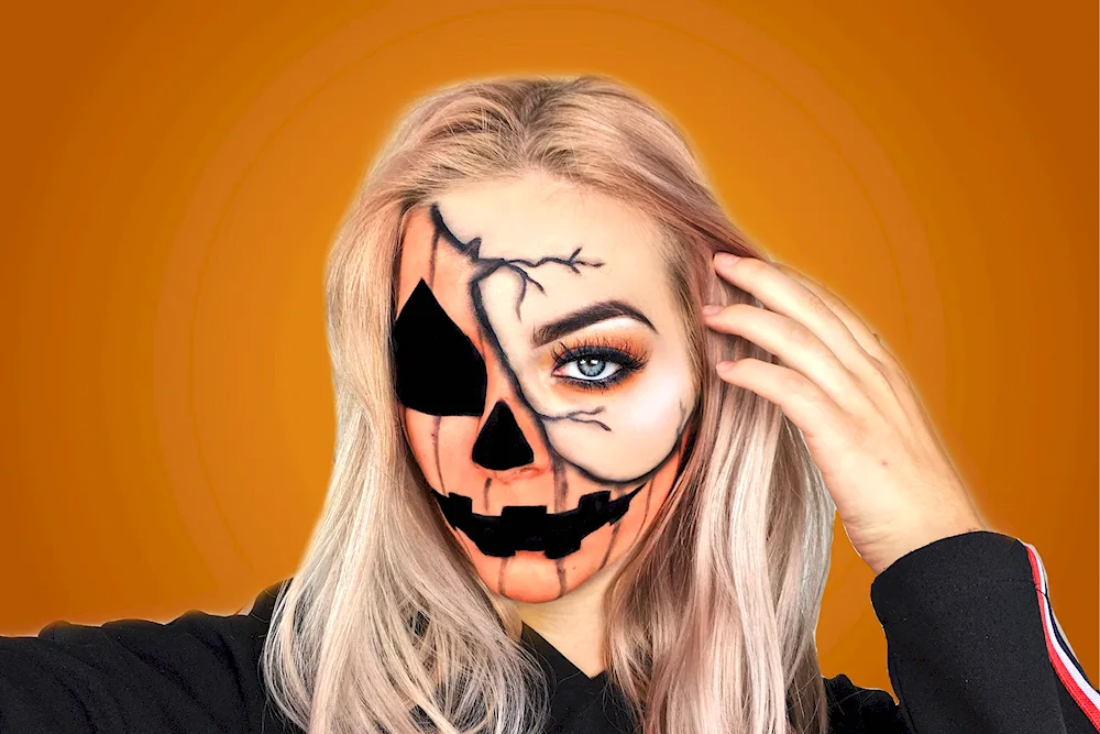 Easy Halloween makeup