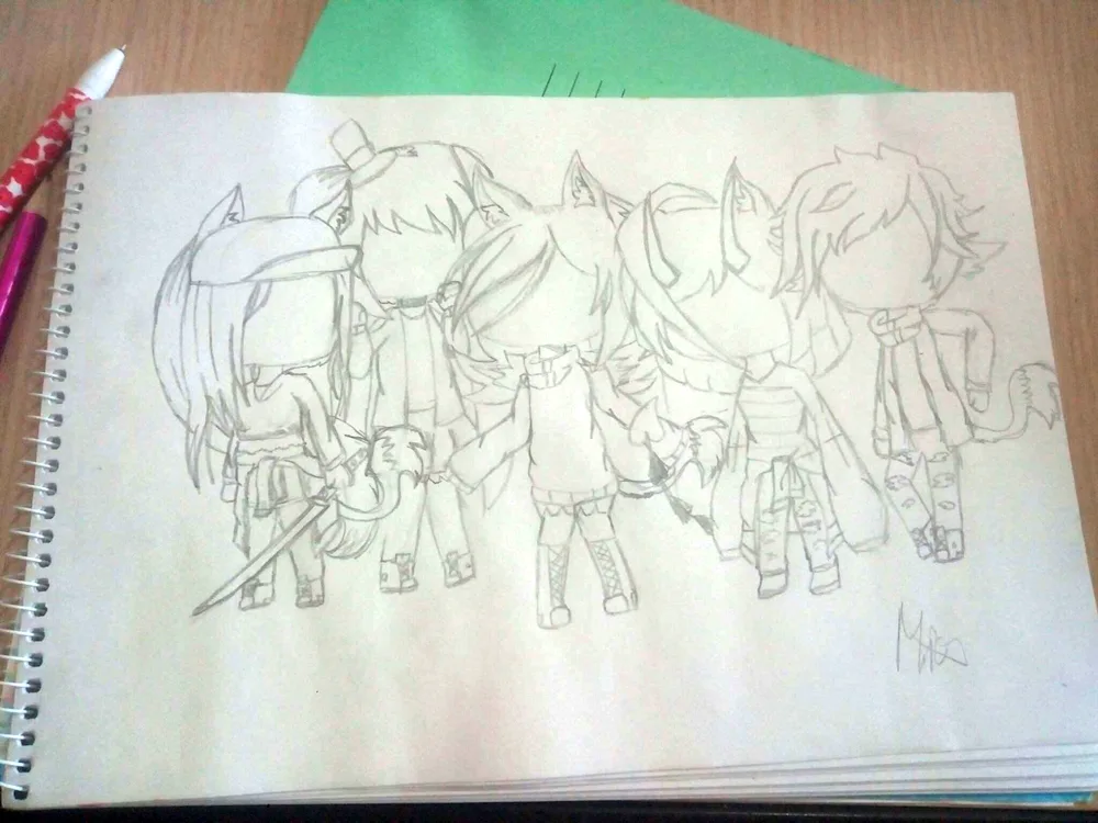 Gacha Life art for drawing