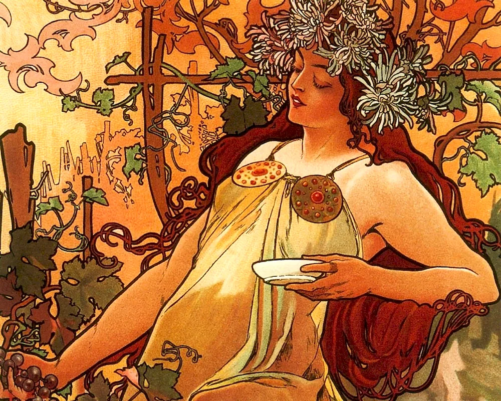 Modern Alphonse Mucha