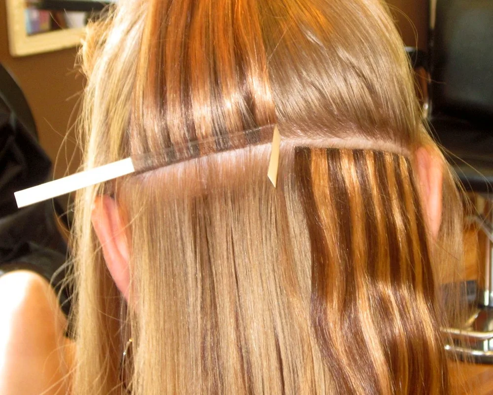 Melting on the ends of hair
