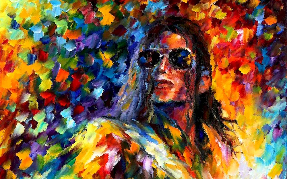 Leonid Afremov Kurt Cobain