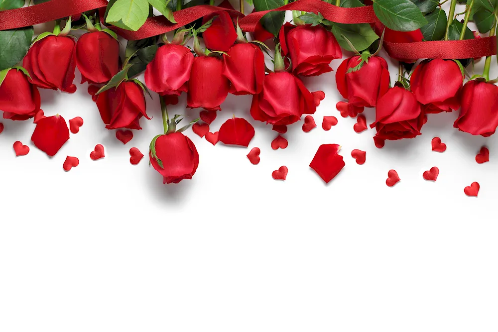 Background with flowers
