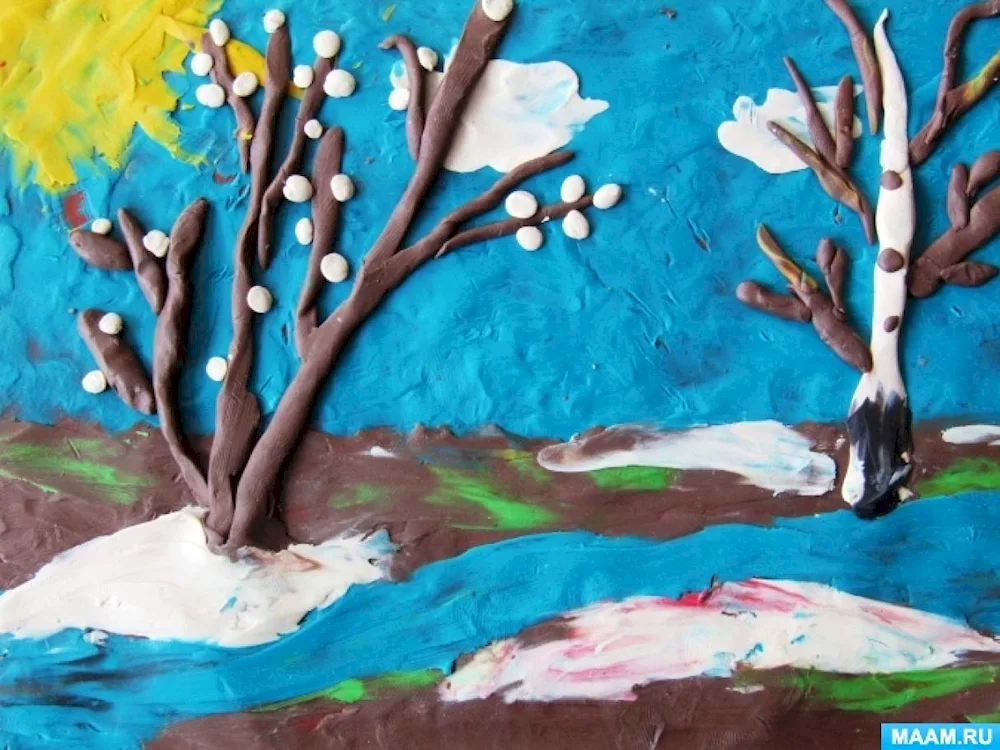 Plastilin crafts for children