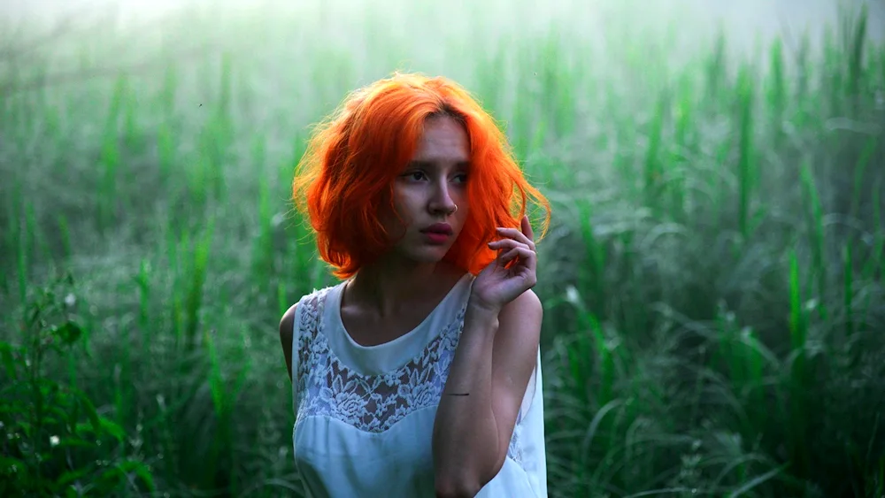 Redheaded girl