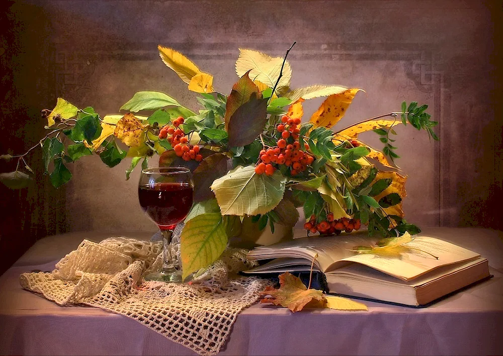 Levitan autumn still life