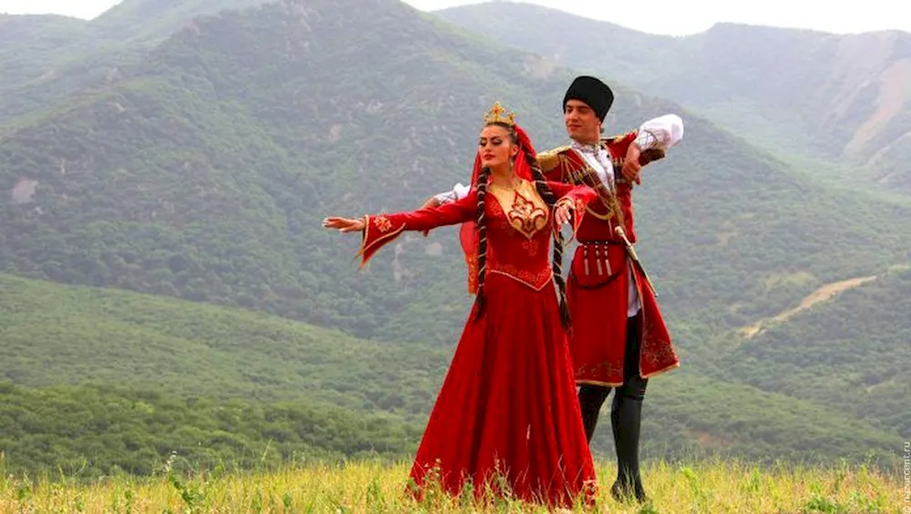 Lezgins people of the Caucasus