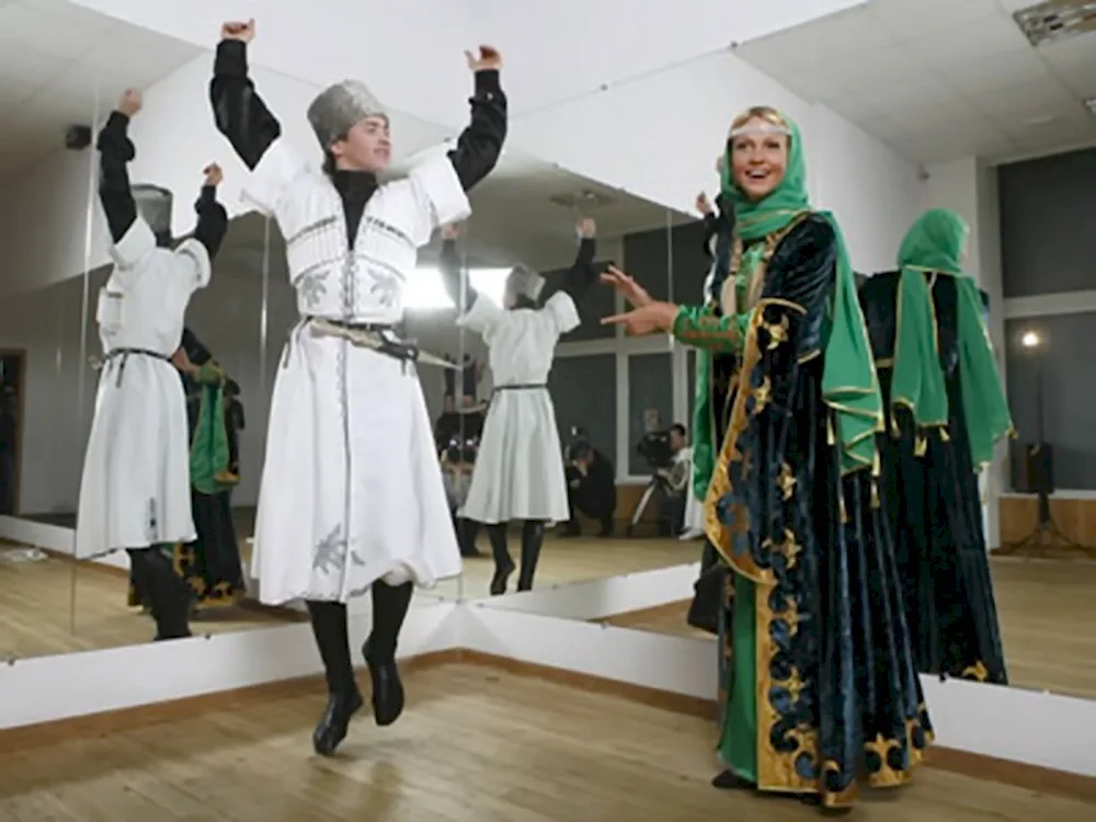 Lezgins national costume