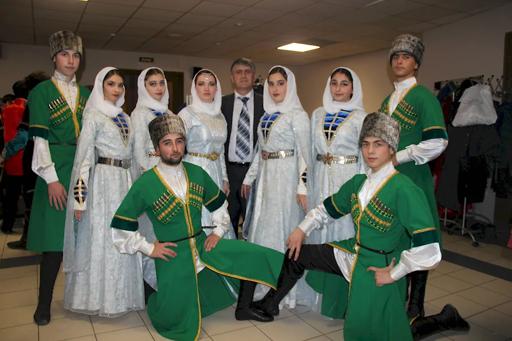 Lezgins national costume