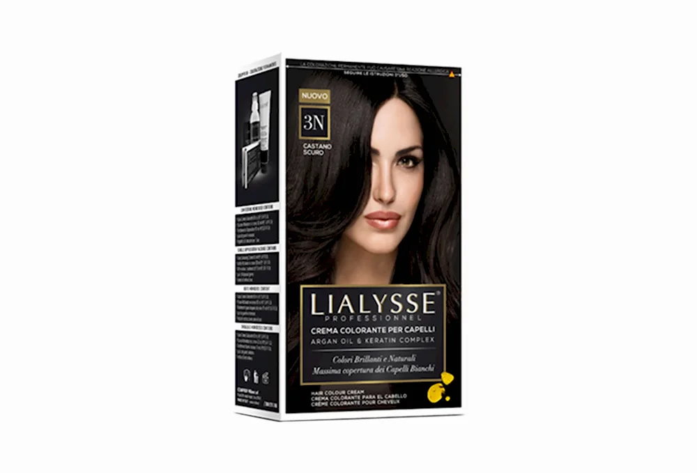 Lialysse creme 4v hair dye plum colour