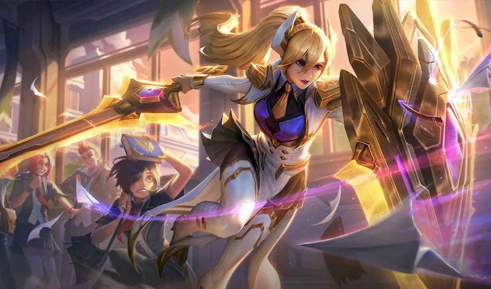 League of Legends Fighting Academy Leona