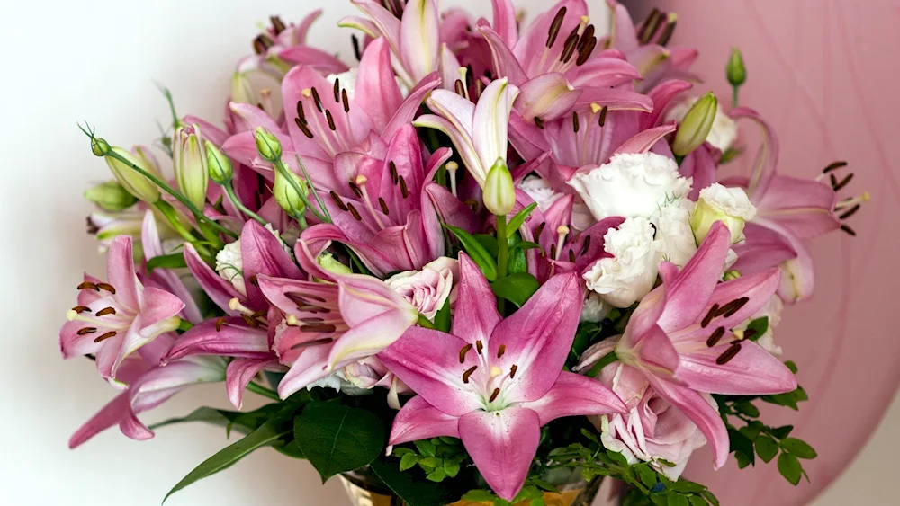 Bouquet of lilies