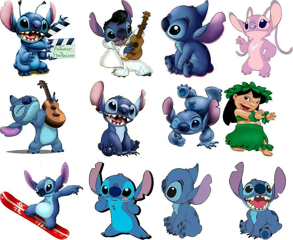 Stitch pictures for drawing