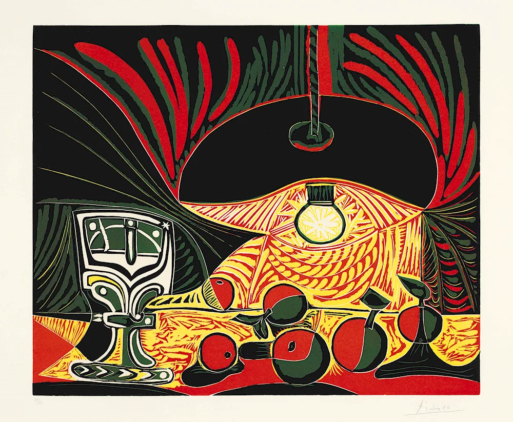 Pablo Picasso still life painting