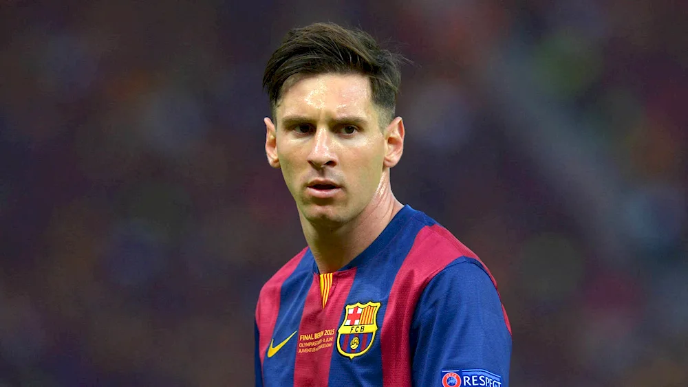 Leo Messi haircut