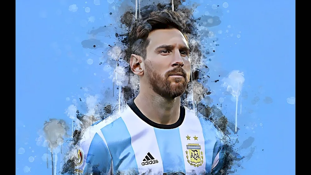 Leo Messi art
