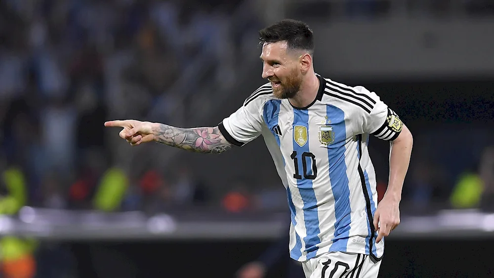 Lionel Messi Argentina team 2022