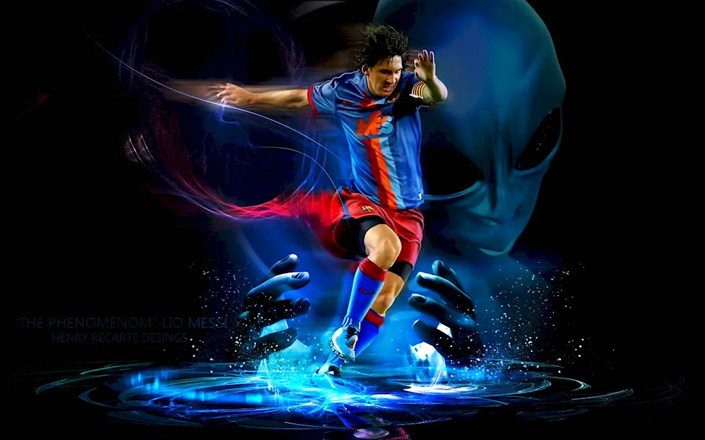 Lionel Messi art