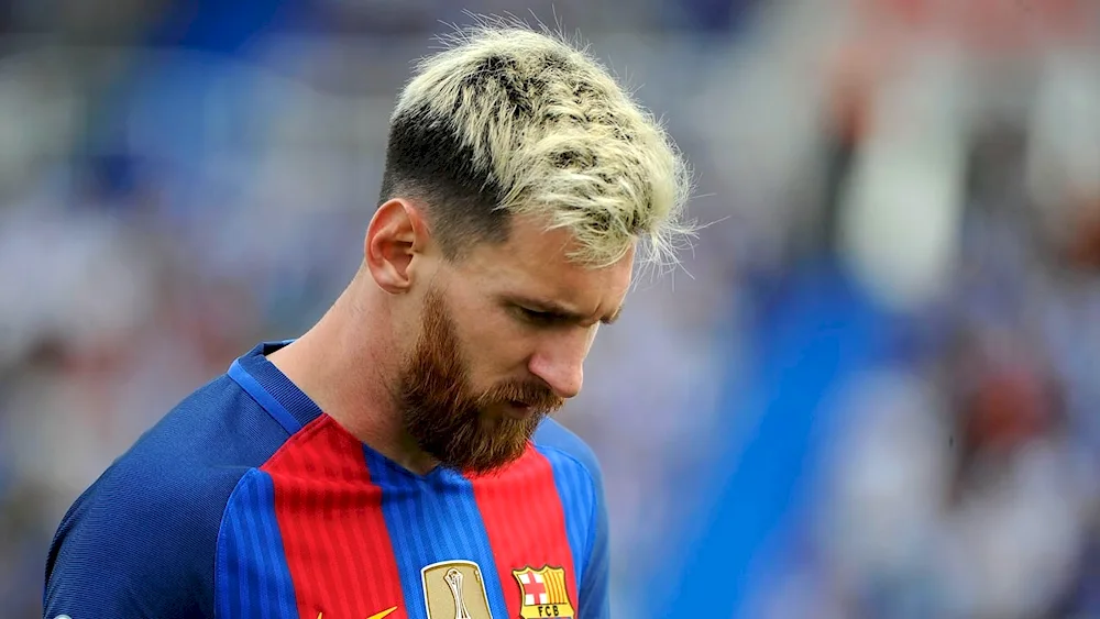Messi 2017 blonde