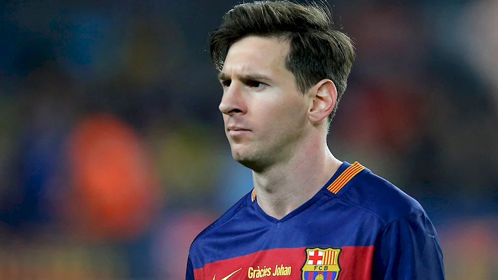 Lionel Messi hairstyle 2015