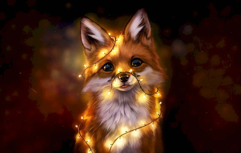 Fox art 4k