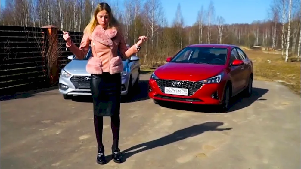 Lisa rules Hyundai Solaris