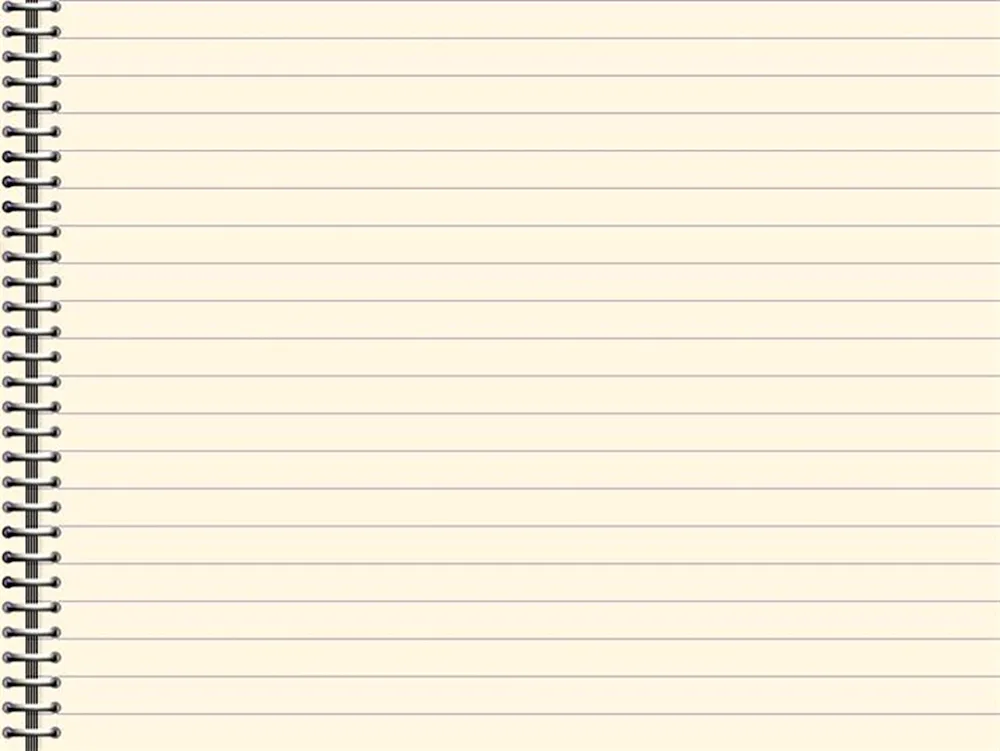 Ruler sheet paper