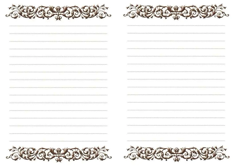 Notepad sheet