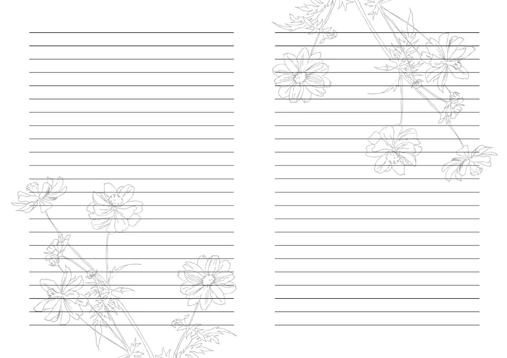 Notepad sheet