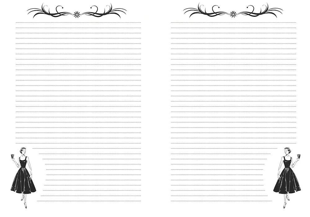 Notepad sheet