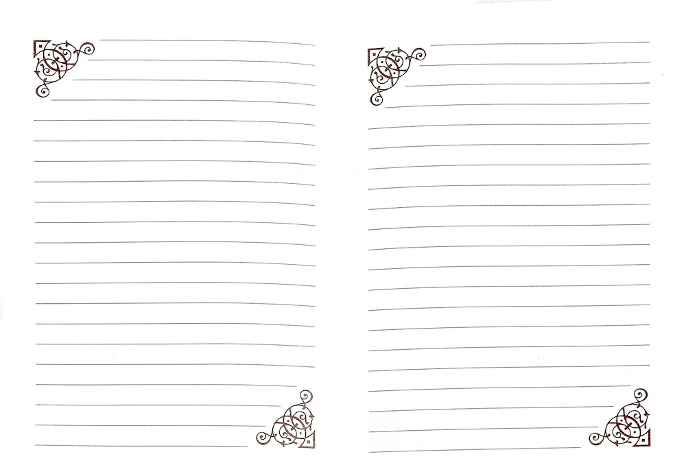 Sheet of notepad