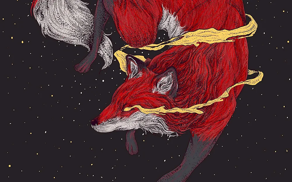 Wolf art